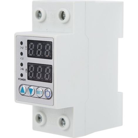 Protecteur de Tension LED 220V AC contre les Surtensions et Sous-tensions