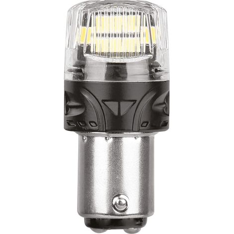 12V Ultra-Lumen Series - (P21/5W) - BAY15d - 2 pz  - Scatola - Bianco - Doppia polarità - Resistenza incorporata