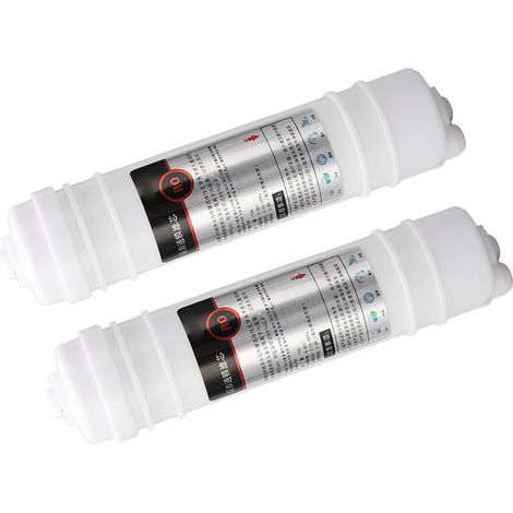 Cartouche Filtre Eau Osmose Inverse 10 Pouces 75GPD, Membrane RO Style Coréen, Connexion Rapide, Lot de 2 Remplacements (1/5)
