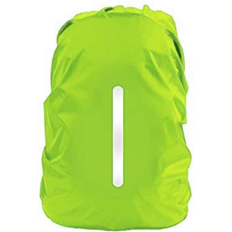 Housse De Pluie Pour Sac À Dos - Résistante À L'Eau - Bande Réfléchissante - Pour Randonnée Camping Vélo Extérieur - 1 Pièce (1/5)