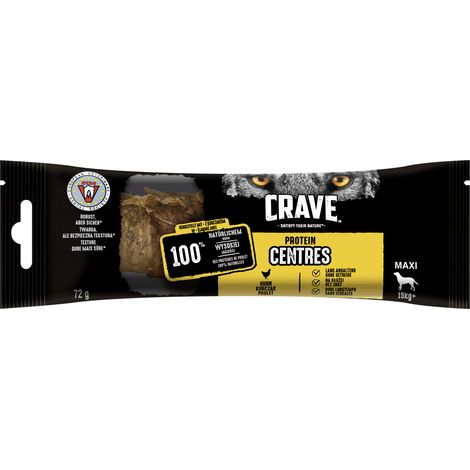 Crave Protein Centres Hundeleckerli Maxi 72 g Huhn (1/2)