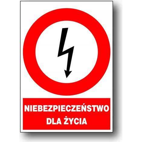 ZEZ/A-1 elektrisches Zeichen LEBENSGEFAHR