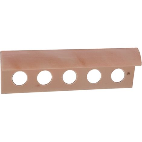 Profilo Jolly per Piastrelle Colorea Rosa Scuro 10 Pezzi in PVC 10 mm