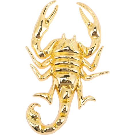 Pieces Metallic Scorpion Stickers for Car Durable Design for