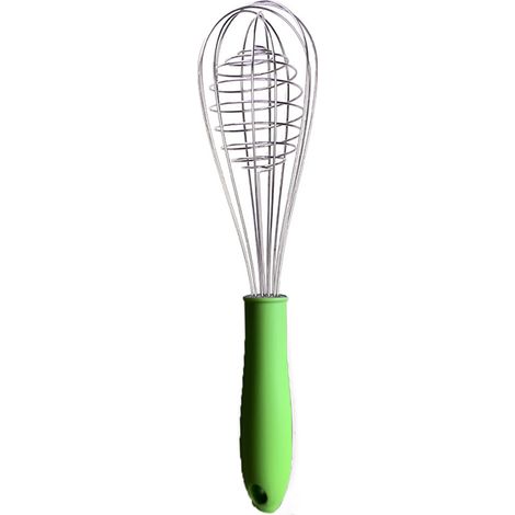 Fouet Manuel En Acier Inoxydable - Fouet À Ballon Pour Crème Et Pâte À Gâteau - Cuisinier Maison - 1 Pièce (1/5)