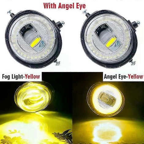 Compatible avec Mazda 2 Demio 2007-2017 (blanc froid), 2 ampoules LED H11 30 W pour antibrouillard, feux de jour et anneaux lumineux. (1/5)