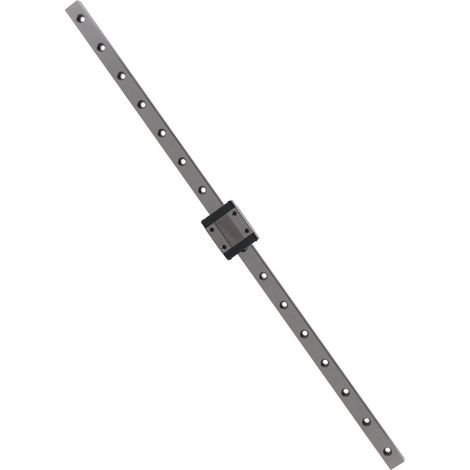 Roulement de guidage linéaire en acier, bloc coulissant, outil de guidage de 12 mm pour machine CNC MGN12400 mm (1/5)