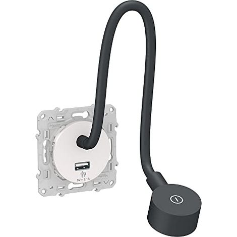 Schneider Electric Leselampe LED weiß 2W elegantes Design