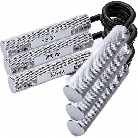 Gewichthebergriffe, 3er-Set (45 kg, 90 kg, 135 kg) – Metallgrifftrainer zur Stärkung der Unterarme und Handgelenke (1/5)