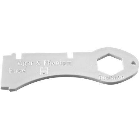 Clef d'écrou de rotule et de bouchon d'hivernage - Blanc - 3390 - Hayward (1/5)