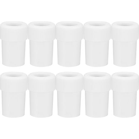 Lot de 10 adaptateurs de connexion pour aspiration de salive dentaire (tubes forts et faibles), 16 mm vers 11 mm. (1/5)