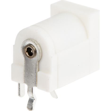 Prise d'alimentation CC, 5.0A, Montage sur CI, 12,0 V, 14.5mm (1/2)