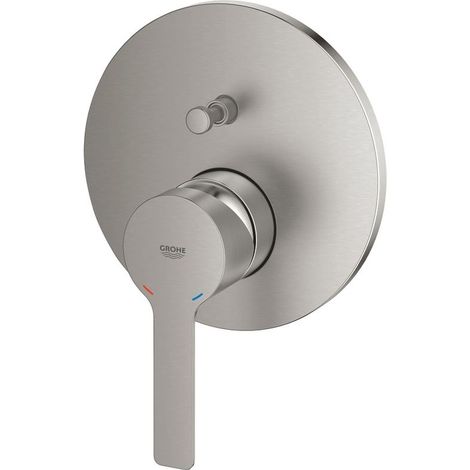 Grohe Lineare Einhand-Wannenbatterie, 2-Wege-Umsteller, 24064DC1 (1/5)