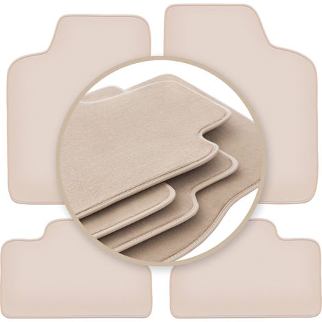 Tapis beige PREMIUM pour : Opel Kadett E hayon, break, berline, cabriolet 1984-1991 (1/5)