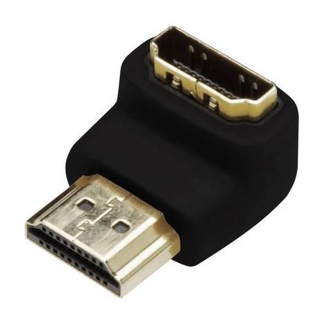 Adaptateur HDMI Digitus AK-330502-000-S [1x HDMI mâle - 1x HDMI femelle] noir X46599 (1/2)