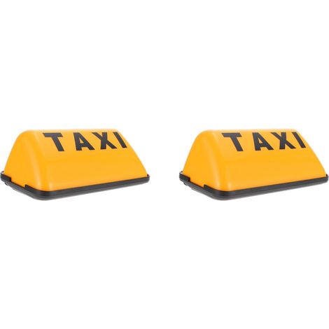 pezzi di luci da tetto per taxi COB arancioni in ABS ad alta luminosità