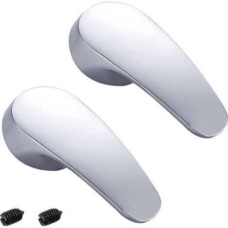 Cartuccia universale per rubinetto da 40 mm per cucina e bagno, 2 pezzi, inclusi pomello rotante e vite di regolazione, design resistente ed elegante (1/5)