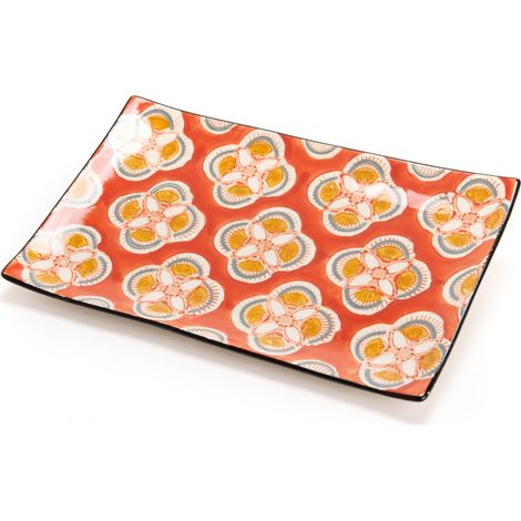 Amadeus - Plat Imany rectangulaire terracotta