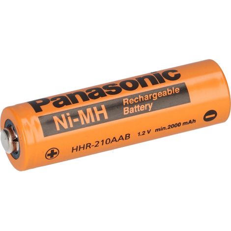 Panasonic Akku AA 1,2V 2080mAh HHR210AA Mignon (1/5)