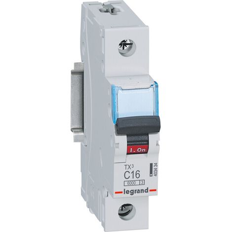 Interruptor modular Legrand 16 amperios 230 voltios (1/4)