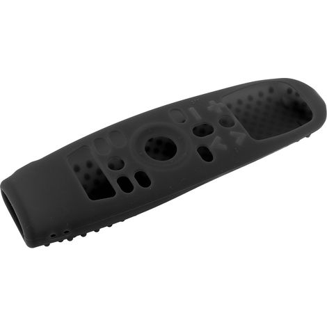 Étui de protection en silicone anti-poussière pour télécommande intelligente LG MR 20 (noir) (1/5)