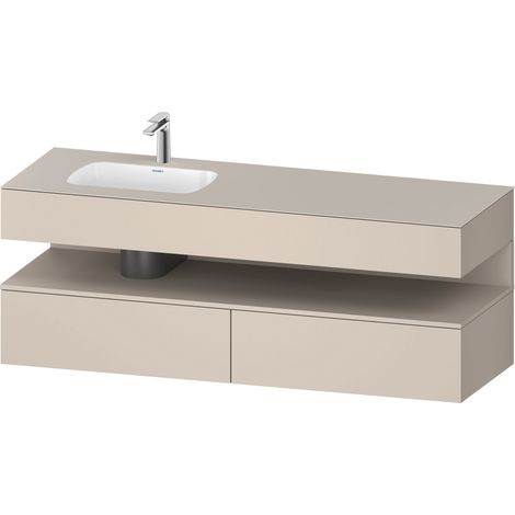 Duravit Collection One lavabo à encastrer avec meuble sous-vasque (1/2)