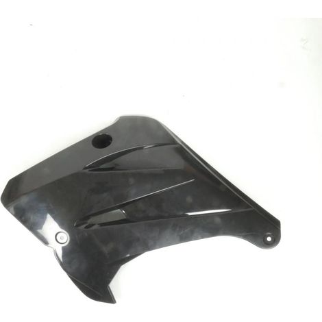 [JAMAIS UTILISE] Écope gauche pour moto Peugeot 50 XP6 SM 758799NK Noir brut à (1/5)