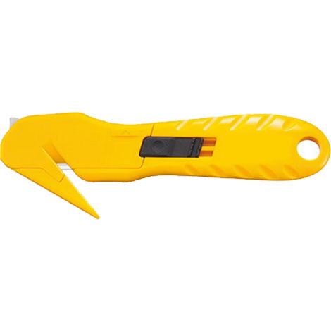 Couteau de sécurité à lame rétractable, ouvre-boîte en carton, cutter utilitaire portable, conception dissimulée (1/5)