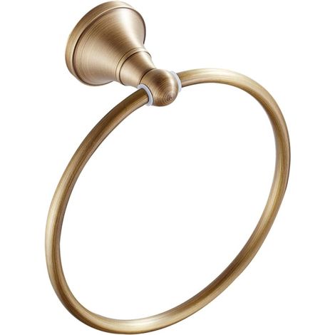 serviettes rond en laiton antique bross Robuste et durable (1/5)