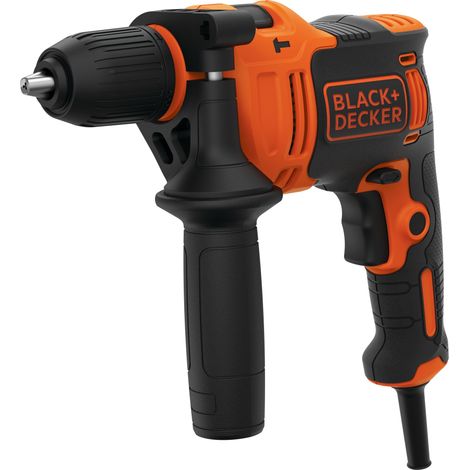 BLACK+DECKER BEH710-QS Taladro percutor con cable 710W + 4 brocas (1/10)