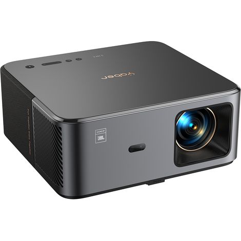 Mini vidéoprojecteur LCD 800 lumens ANSI – Full HD 1920 x 1080 – Compatible 4K – Enceinte JBL intégrée – Dongle Smart-TV – Yaber