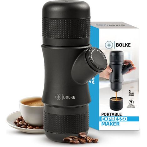 Cafetière de camping - Machine à café portable - Machine à expresso portable - Cafetière de camping - Facile à utiliser - Cafetière portable
