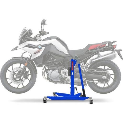 Béquille d'atelier centrale - CONSTANDS - BMW F 750 GS (2018-2023) - 300 kg - pliable - bleu