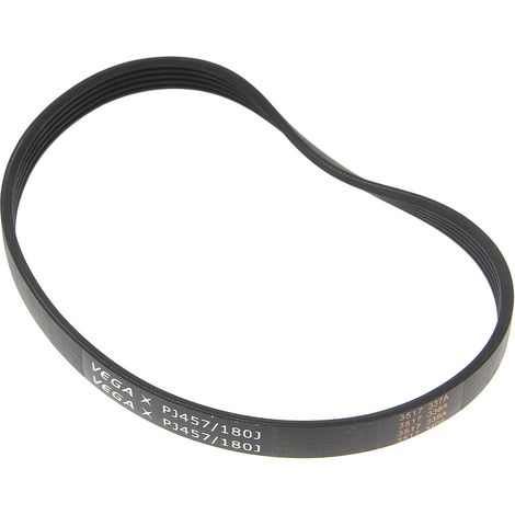 1 - Courroie De Tondeuse - Courroie PJ457/180J - 5 Stries - Pour Ryobi RLM18E40H - Noir - 116,1cm