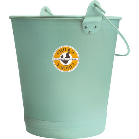 Seau 12 L vert d'eau (1/4)