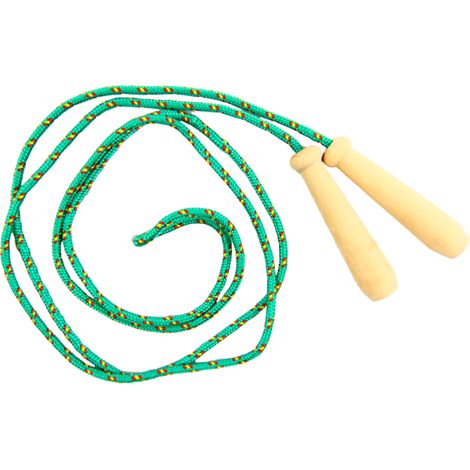 Corde à sauter Akson avec poignées en bois 2m