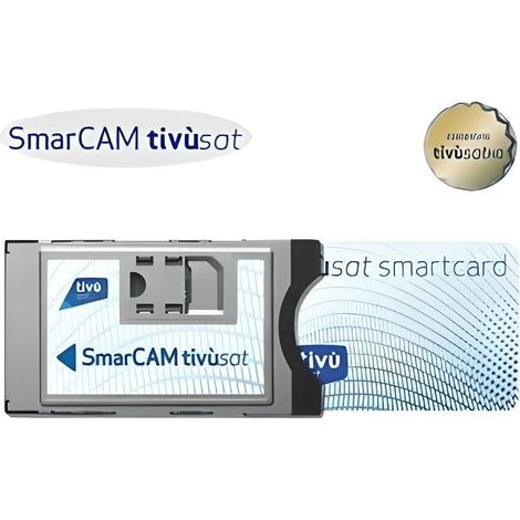 Pack Italien TIVU Sat à vie + module Smarcam TIVU sur Hotbird 13°E