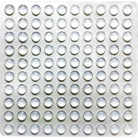 tampons en caoutchouc autocollants Transparent 8 mm Isolation acoustique Antidérapants Pour portes armoires meubles (1/5)