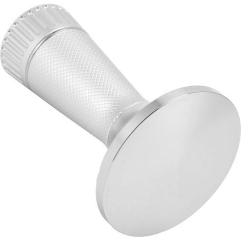 Kit de tasseur et agitateur à café en acier inoxydable, 2-en-1, 58,3 mm, aiguille de distribution, argenté, pour cuisine (1/5)