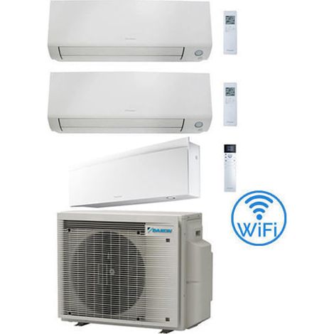 Daikin Perfera All Seasons + Emura Wifi Trial Split Inverter 9000 + 9000 + 12000 BTU Klimaanlage mit mit UE 3MXM52A9 Klasse A+++/A+++ NEU 2024 (1/5)