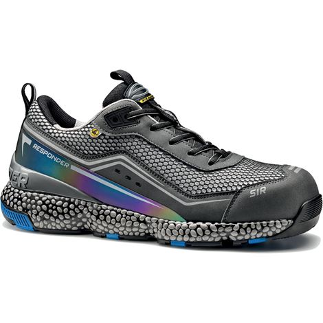 SIR SAFETY SYSTEM Jet Chaussures de sécurité S1PS respirantes gris Taille 45 (1/2)