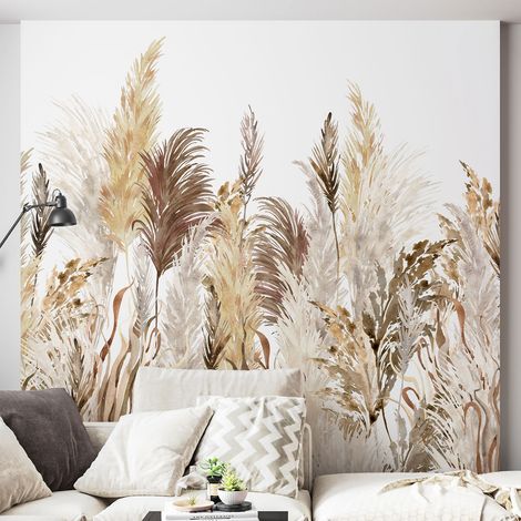 Papier peint panoramique - Pampas - 130 cm x 117 cm (1/4)