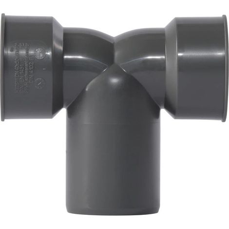 Double coude de siphon HT 90°