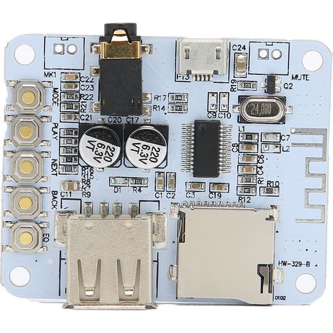 Module Amplificateur Audio Bluetooth 4.1 Haute Fidélité pour Voiture et Enceintes (1/5)
