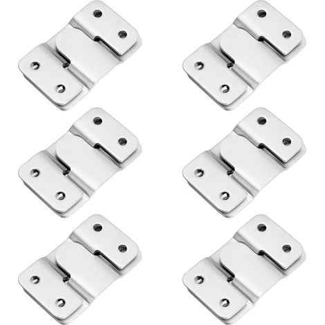 paires de cintres pour cadre photo crochets de connecteur de meubles en acier inoxydable à emBoîtement robuste support dissimulé à montage encastré-Fei Yu (1/5)