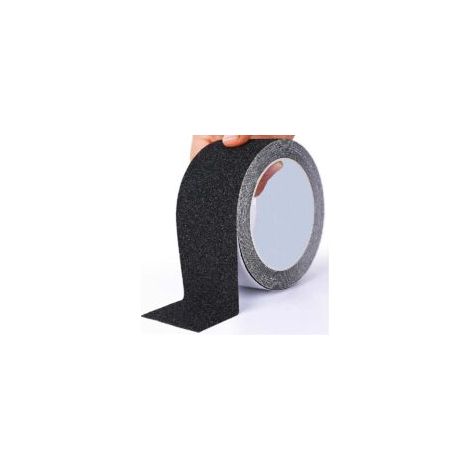 Schwarzes, rutschfestes Klebeband für den Außenbereich, 5 cm x 10 m, selbstklebendes Antirutschband für Treppen, rutschfestes Sicherheitsband, rutschfestes Traktionsband für Arbeits- und Lebenssicherh (1/4)