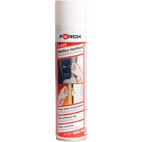 Weißes Klebefett Forch S403 400 ml (1/3)
