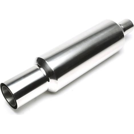 Silencieux arrière sport universel inox TA Technix 100 / 75mm rond-27480576
