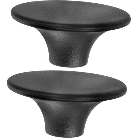 Lot de 2 boutons couvercle casserole résistants à l'usure, compatibles fonte, usage domestique (1/5)
