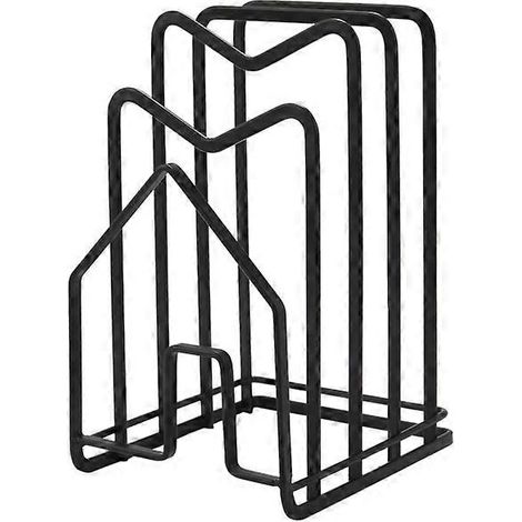 Support pour planches à découper, étagère de rangement pour planches à découper, support pour couvercles de casseroles, étagère de rangement pour plan de travail de cuisine (1/5)